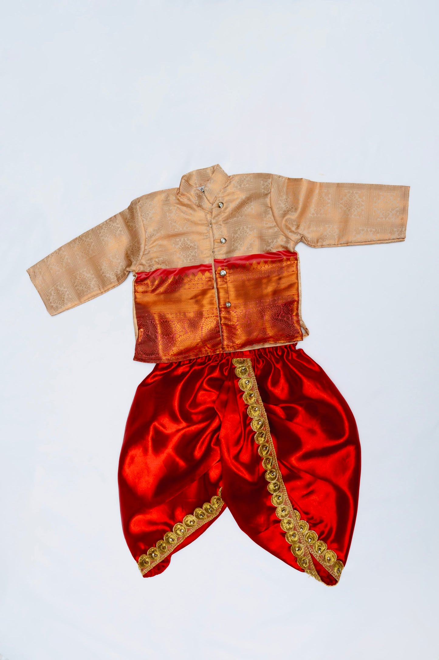 Silk Dhoti Set
