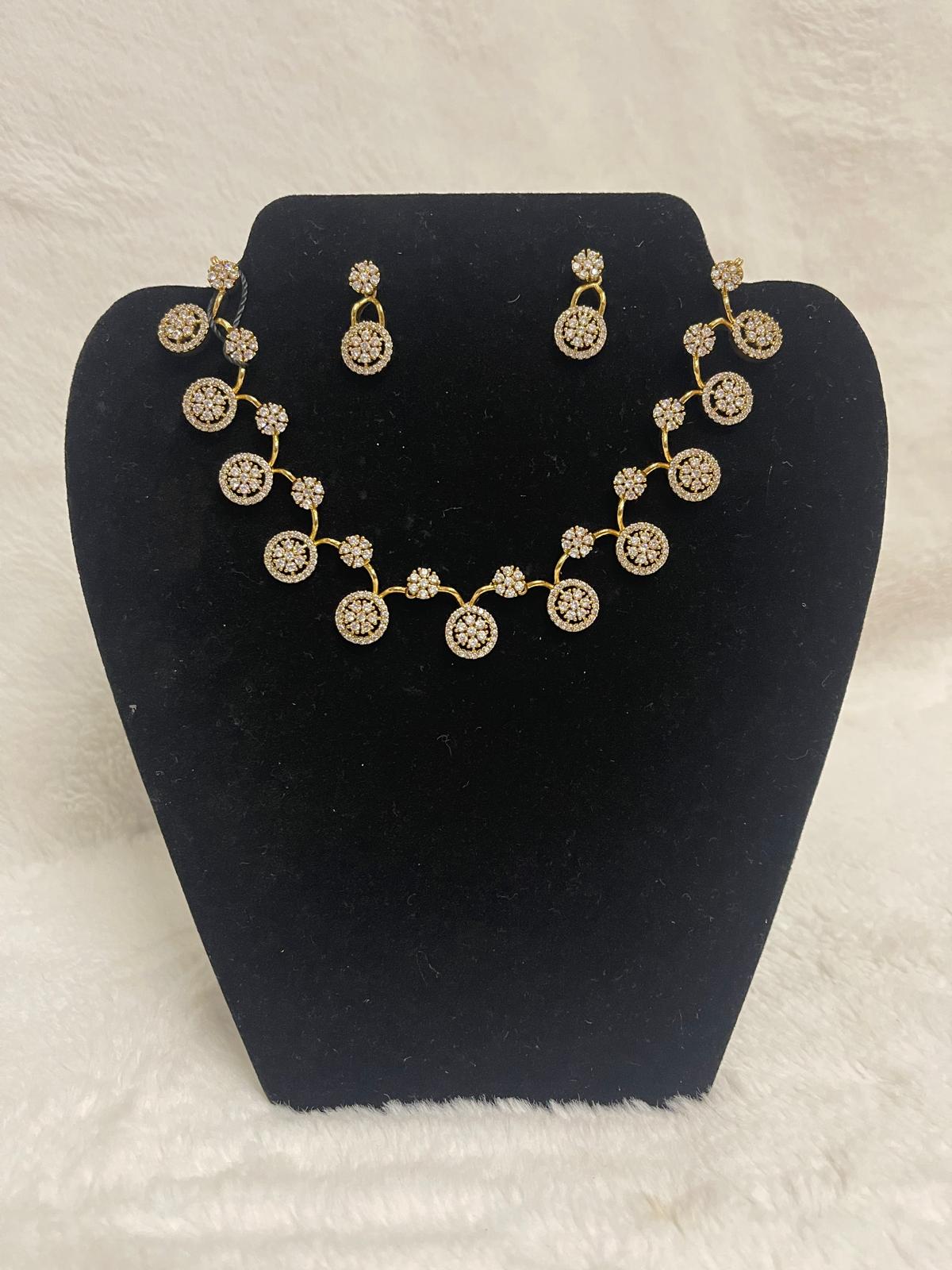 Exquisite White Stone Neckwear