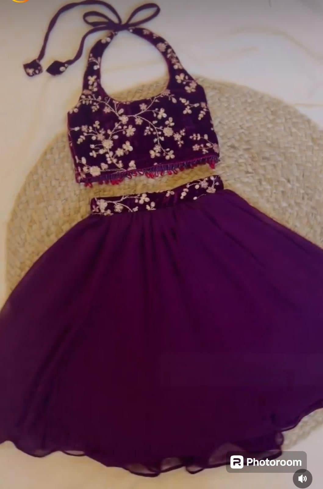 Velvet Vibrance Lehenga