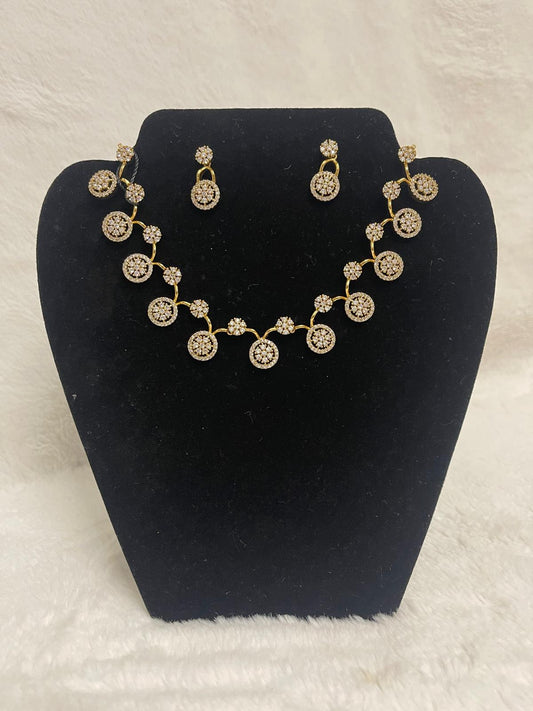 Exquisite White Stone Neckwear