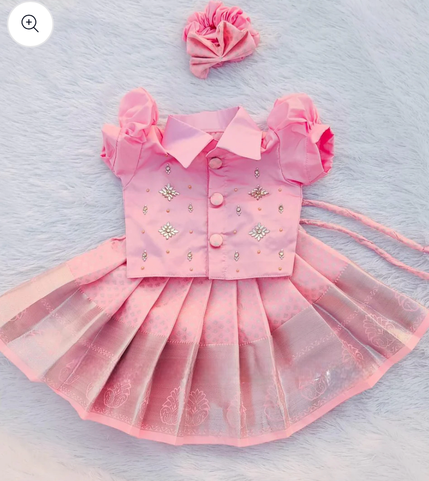 Modern Baby Pink Shirt Model